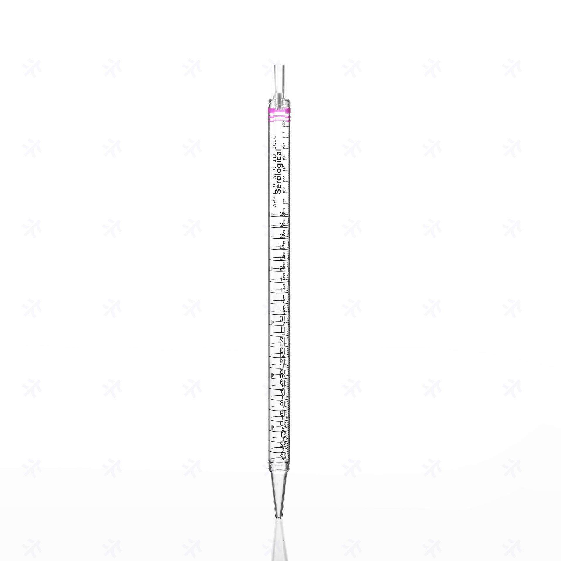 Virya?移液管10mL塑料刻度移液器一次成型库金橙500支/箱
