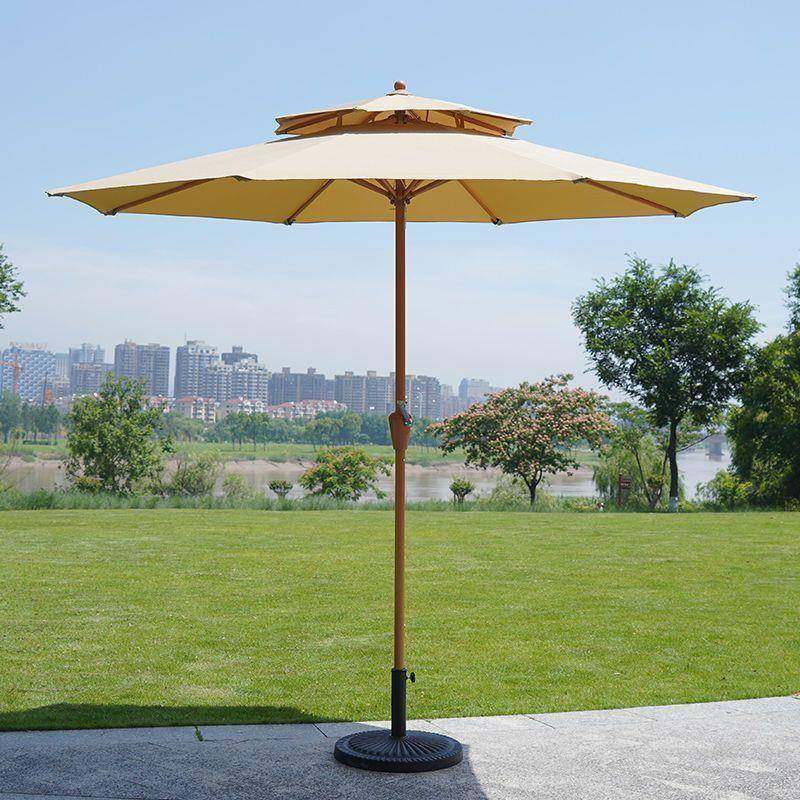 户外遮阳伞庭院花园室外休闲太阳伞大伞商铺摆摊伞防晒手摇中柱伞,纺织面料/辅料/配套,纺织机械配件,淘宝优惠券,粉丝福利购,淘宝优惠卷