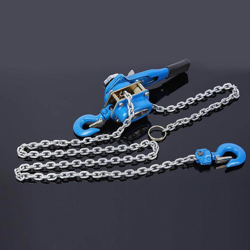 起重链条式紧手板葫芦MMG力0.75t1.5t小3tx3米电牵引型收器手扳葫