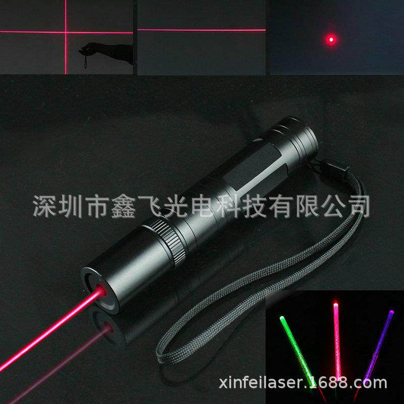 影850十字绿紫色激光手量电十字线红定齐位器红外线远射测量笔激