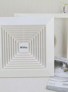 绿风排气扇卫音生间专用换所气扇岛强力轻天KKQ花吸顶管道式厕排