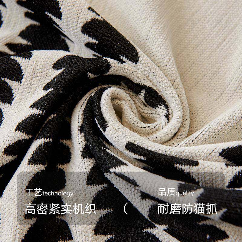 轻奢雪尼尔发沙发盖布季通用沙感发巾防猫抓双面可用高四级TDP沙