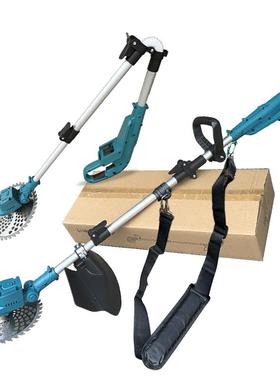 电动割机多功能FTE打草锂电充电式手持机小型草农家用除草神草器