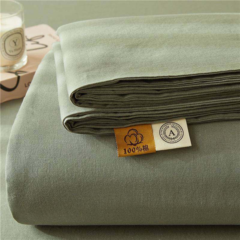 2025新款单全棉纯棉色床织水SFL洗棉单单床件