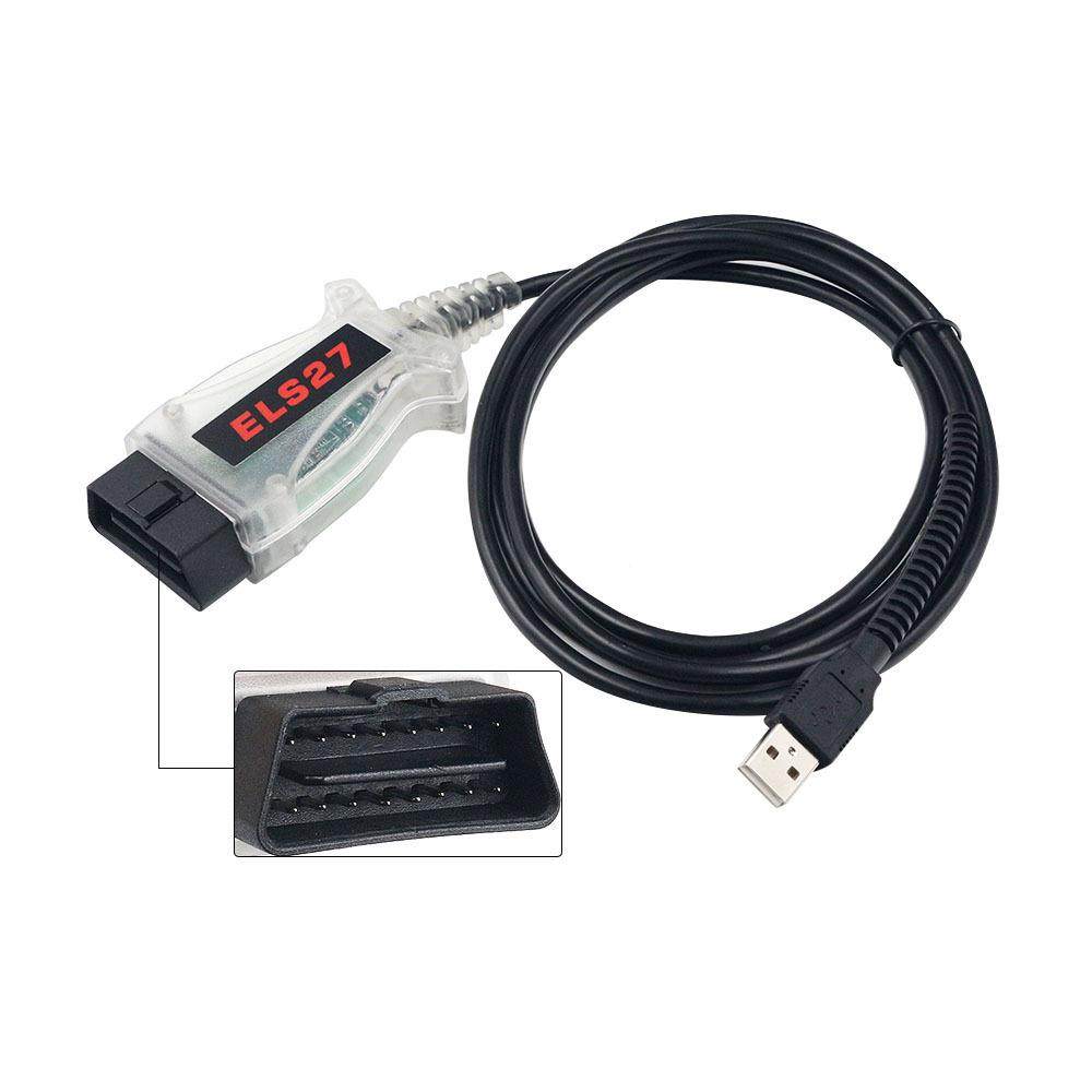 ELS7FORSncaScanerforfordwith2FT232刷隐藏汽ELS27车检测仪