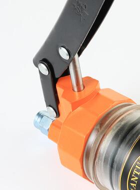 手动黄油枪压可视透明挖机配件高662油枪汽修挖掘手机动高注压黄