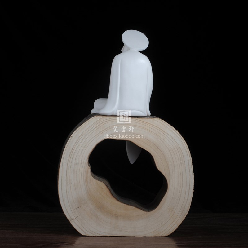 佛人物德化白瓷创意禅家居房间装饰品摆设客厅酒柜摆件摆饰工艺品