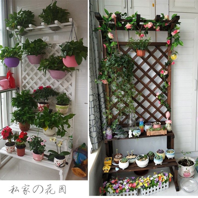 防腐实木花架多层阶梯阳台拱形花盆置物架落地式悬挂客厅绿萝架子,鲜花速递/花卉仿真/绿植园艺,花架,淘宝优惠券,粉丝福利购,淘宝优惠卷