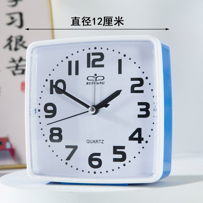 老人专用大字闹钟强力叫醒学生儿童钟表桌面摆台家用起床神器时钟