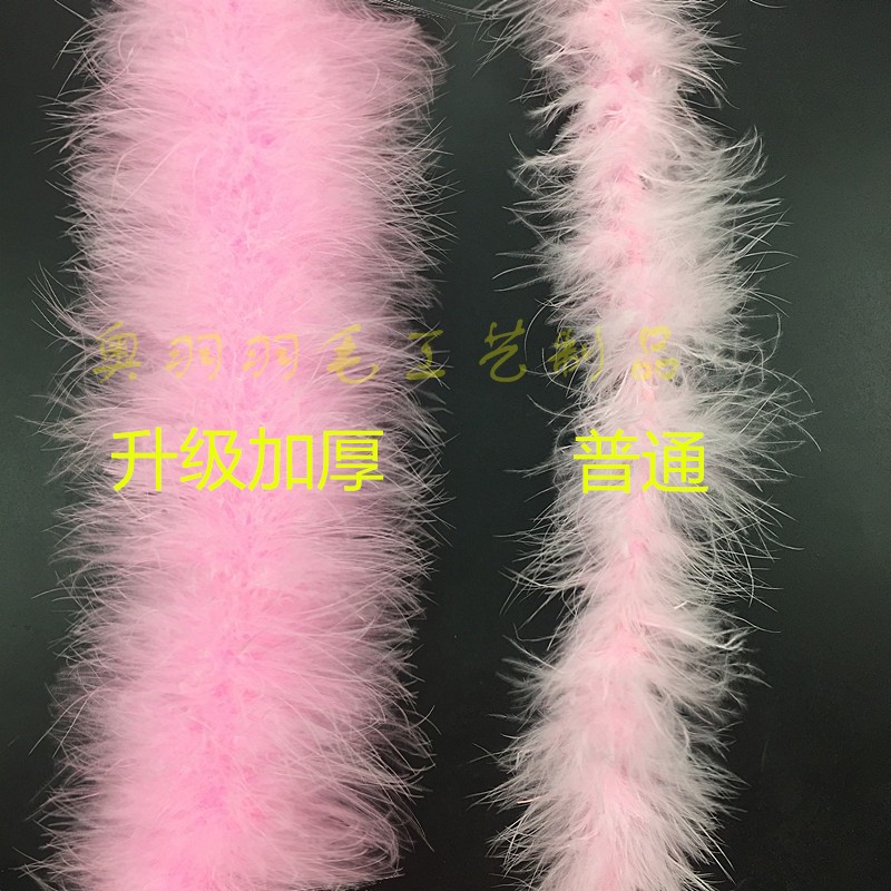 加厚羽毛条加长加密火鸡羽毛条鸵鸟毛婚庆装饰舞台皮草服装辅料