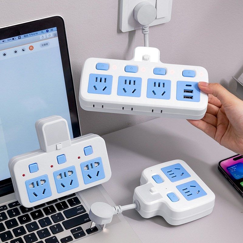 公正牛纯铜插座无线转换器夜灯USB独立开关多功能一转多位排插板,电子/电工,接线板,淘宝优惠券,粉丝福利购,淘宝优惠卷