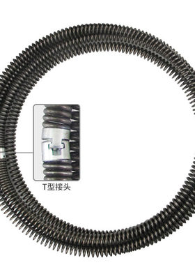 75型80型100型150型电动管道疏通机配件弹簧16mm22mm加粗加密硬簧