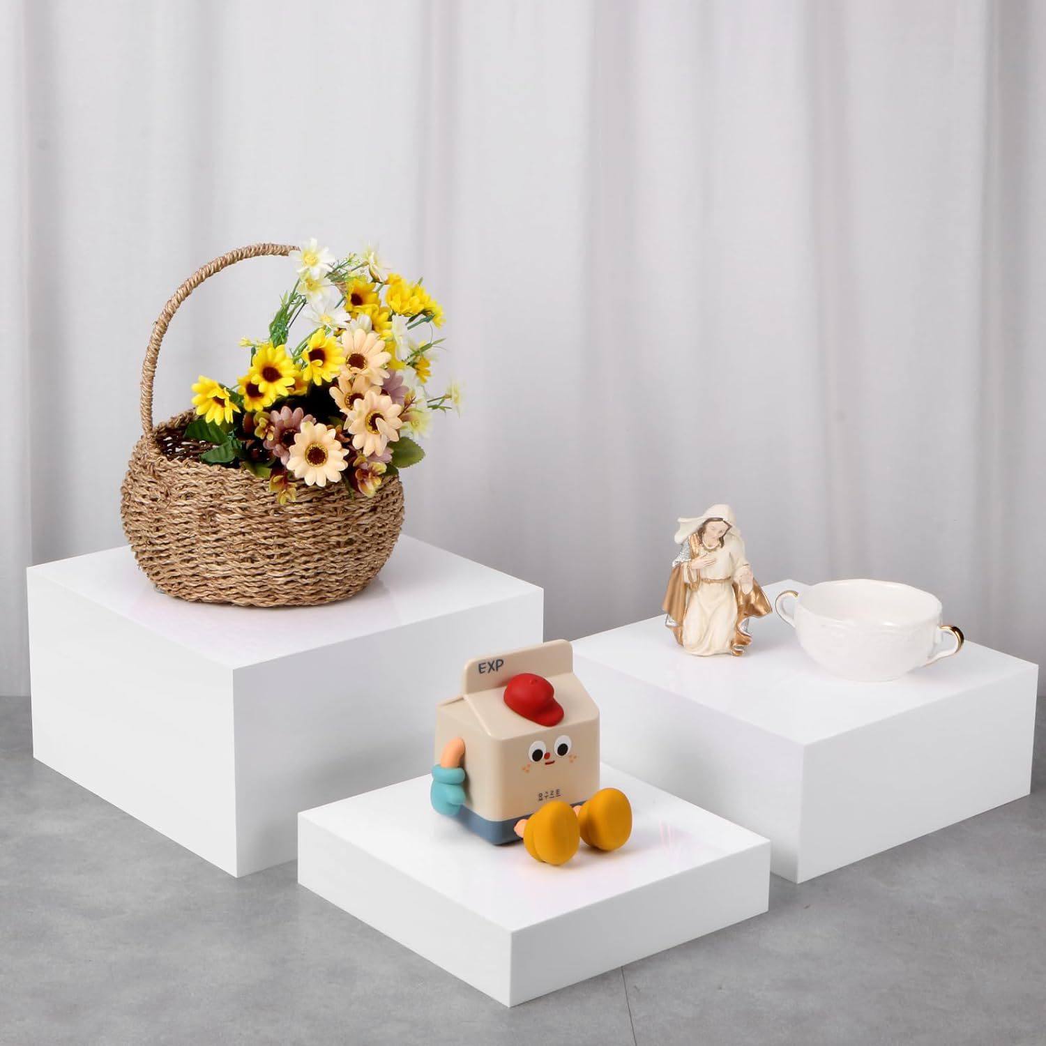 6包亚克力展示盒立方立管派对自助餐食品展示架白色蛋糕架,包装,纸盒,淘宝优惠券,粉丝福利购,淘宝优惠卷