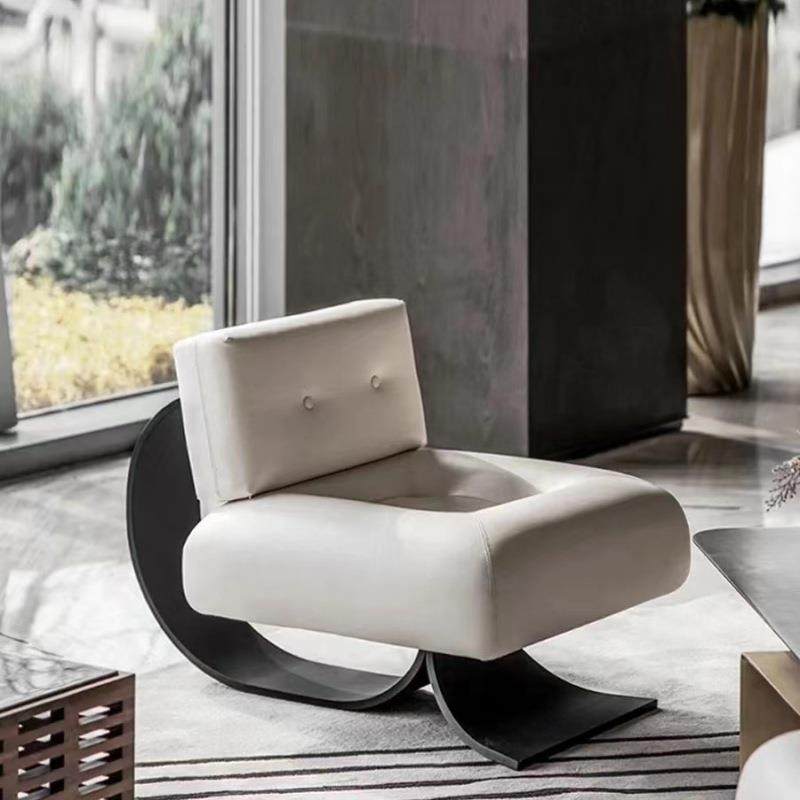 意式极简不锈钢单人沙发轻奢客厅超纤皮艺沙发黑桃A懒人沙发脚踏,农用物资,其他肥料,淘宝优惠券,粉丝福利购,淘宝优惠卷