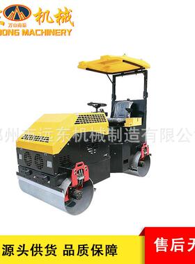 ST2000座驾式压路机沥青道路沟槽压实振动碾路面机械小型压路机