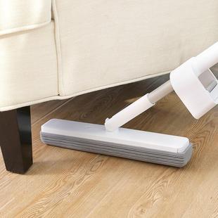 xyt悠白拖把新品 免手洗旋转吸水胶棉拖把大号34厘米海绵墩布