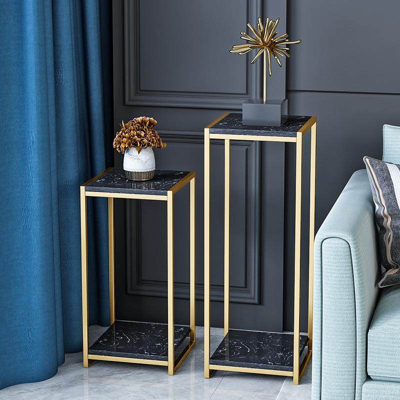 北欧网红简约现代轻奢大理石摆件客厅高档落地式置物架铁艺花架子,机械设备,其他机械设备,淘宝优惠券,粉丝福利购,淘宝优惠卷