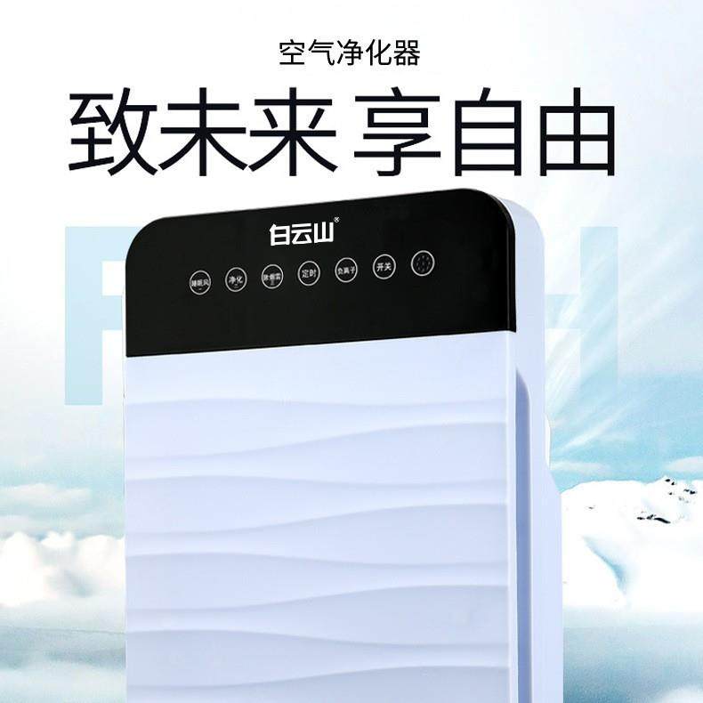 白云山负离子空气室内净化器净化