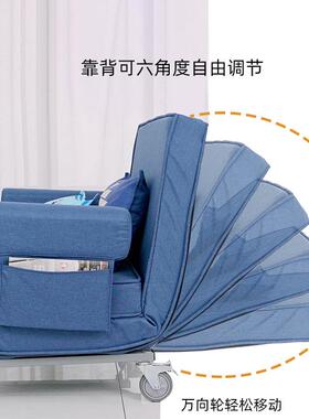 折叠床临办公室SF-805N休午睡午沙发床可折叠两用加床单双人时床