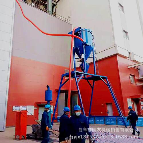 煤内蒙电清库厂吸灰机粉灰中转装车GY-QL200机粉料无粉尘气力输送