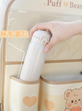 汽车防踢垫后排车载座袋椅后背收纳儿童储物袋椅背挂ITJ置脏物架