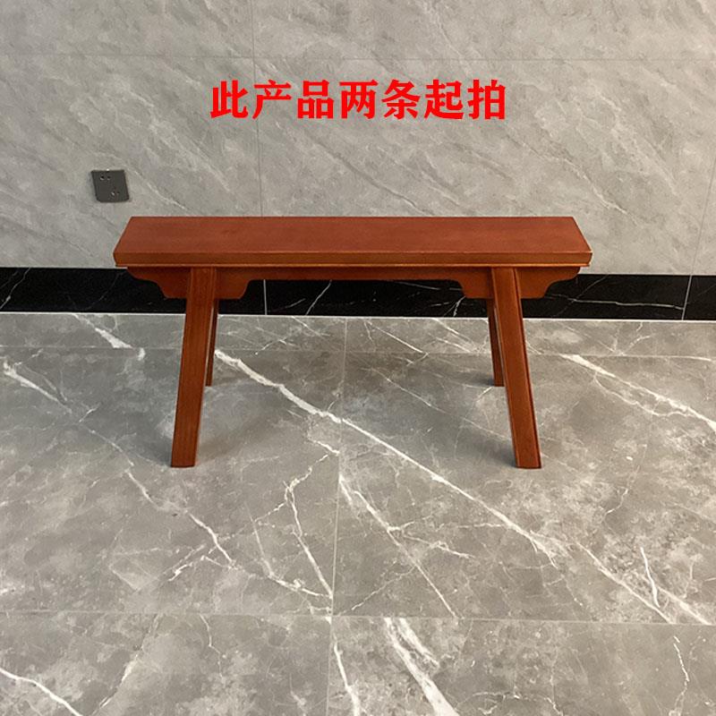 木长凳凳子高板凳凳子条凳家用大板休息凳餐桌凳实0传统长凳木板