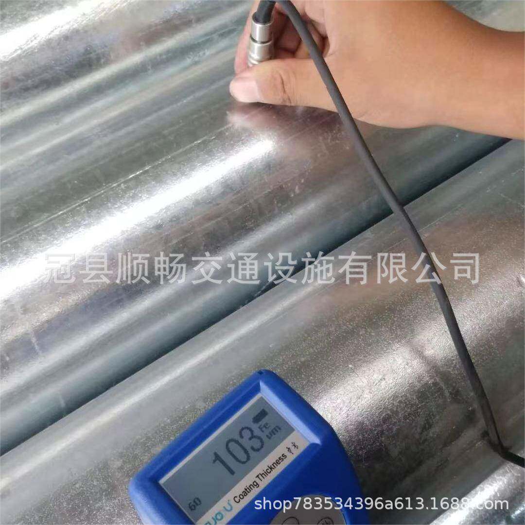 镀锌喷塑绿色蓝LVL1波护栏板白色立柱色防阻块形14140柱帽