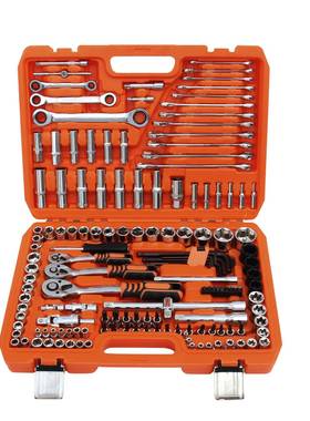 108件车工具组套大飞工快速扳手7齿随50BV2材质五金108pcs工具汽