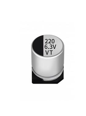 VT贴片铝电解电容6.3v220uf6片.3x5.动4LED驱开关6.3v220u电源贴