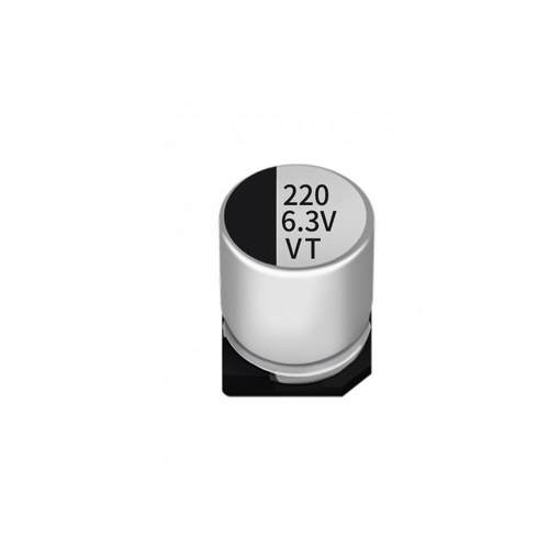 VT贴片铝电解电容6.3v220uf6片.3x5.动4LED驱开关6.3v220u电源贴