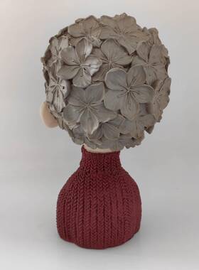 意树脂工艺品吹摆泡泡男孩件办公装饰工作室书柜现桌代简约RF147