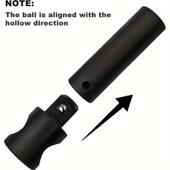 棘扳手轮加长套件 装 1工8件套80驱动具附件套 套筒加长套件