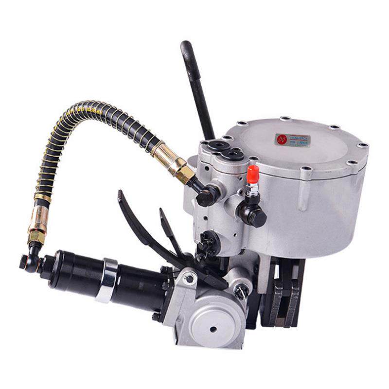 式GZA-3气动组合钢带捆打包机一体式钢材打包机EDX钢管钢结构扎机