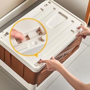 厂家多功能塑CAB料折叠整物理箱衣玩具收纳整理箱整车载折叠理箱