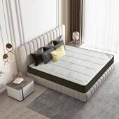 天然乳用胶床垫家舒适HOZ透气艾草新肤整软垫卧室软硬中网弹簧床