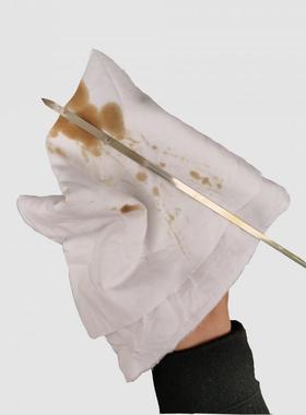 色棉质吸水掉擦机布棉纱碎工业抹布碎布吸油布不纯块全毛白UNH清