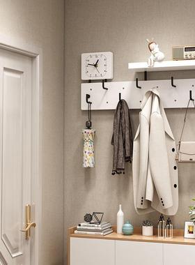 衣服挂钩挂HK182236衣钩家用挂钩墙上挂门衣架纳壁挂后置架物卧室