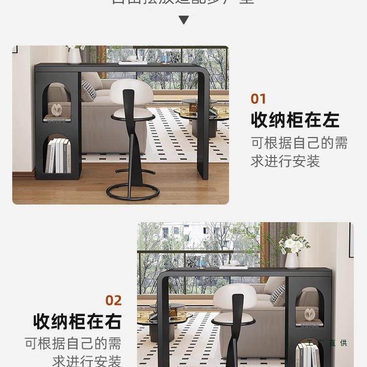 轻风奢岩板吧985台桌家用客厅隔桌断靠墙垭口高脚奶油吧阳台休闲,商业/办公家具,酒吧椅,淘宝优惠券,粉丝福利购,淘宝优惠卷