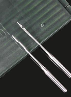 德国格罗茨DPX5MR防曲背针134MR绗缝机机针热隔钛金针DJPDP镀*5M