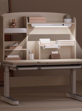 灯体桌一实木用儿童学习小桌家中学生书88119桌写字桌