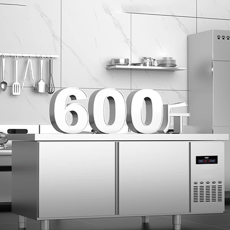 商用制冷工作台厨房冰柜冷冻冷藏操作台不锈钢奶茶店水吧台平冷柜