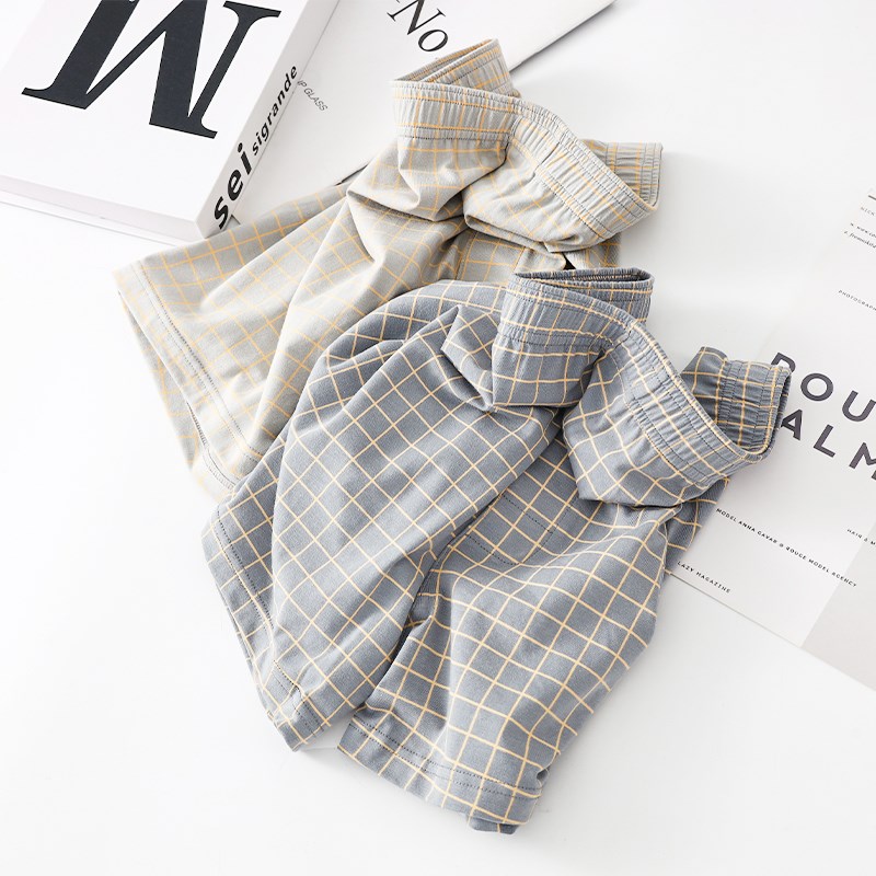 内裤男2024新款阿罗裤男士纯棉高端宽松睡裤外穿哈罗裤男款四角裤