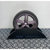 货车客车轮胎展架商用车货架展会金属高档豪华可调折叠拆装 展示架
