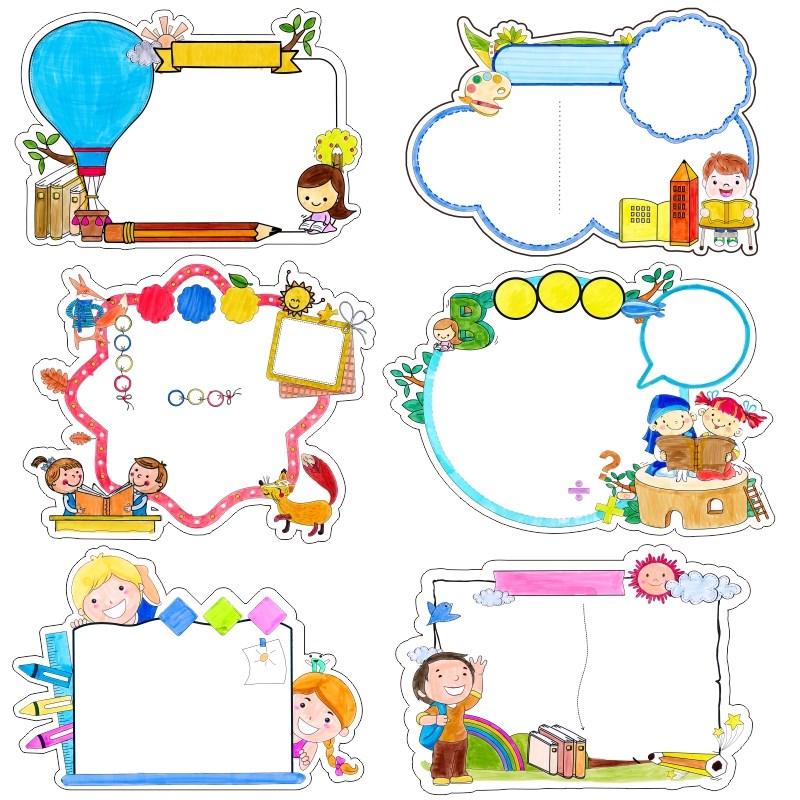 读书卡小学生用世界读书日阅读记录卡模板好书推荐卡手工制作创意