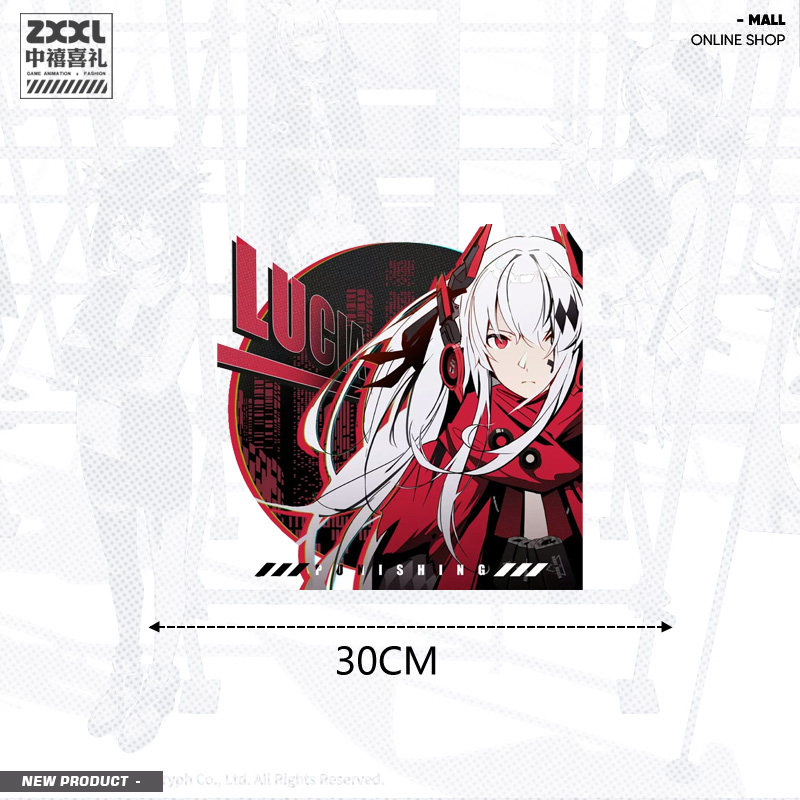 战双帕弥什游戏周边墙贴行李箱机箱贴装饰个性PVC贴纸防水车贴