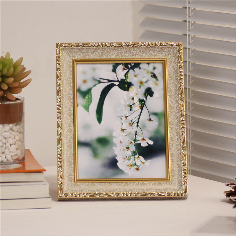 【量多优惠】法式相框摆台6781012寸a45过塑画框挂墙洗照片客厅