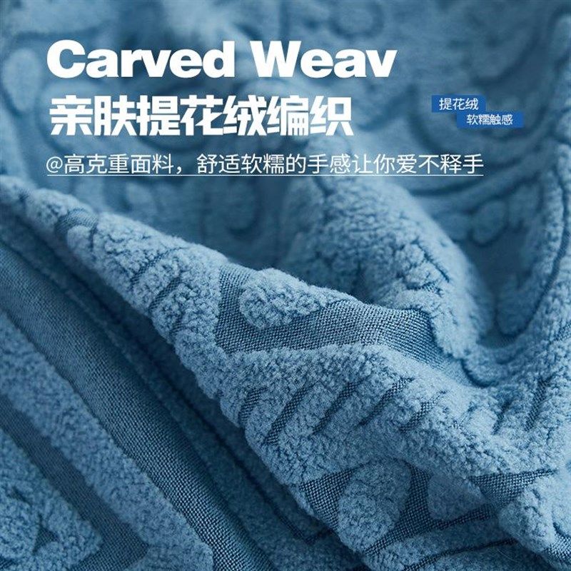 秋冬加厚全包沙发套罩万能新款2024全包型防猫抓三座一贵妃保护套