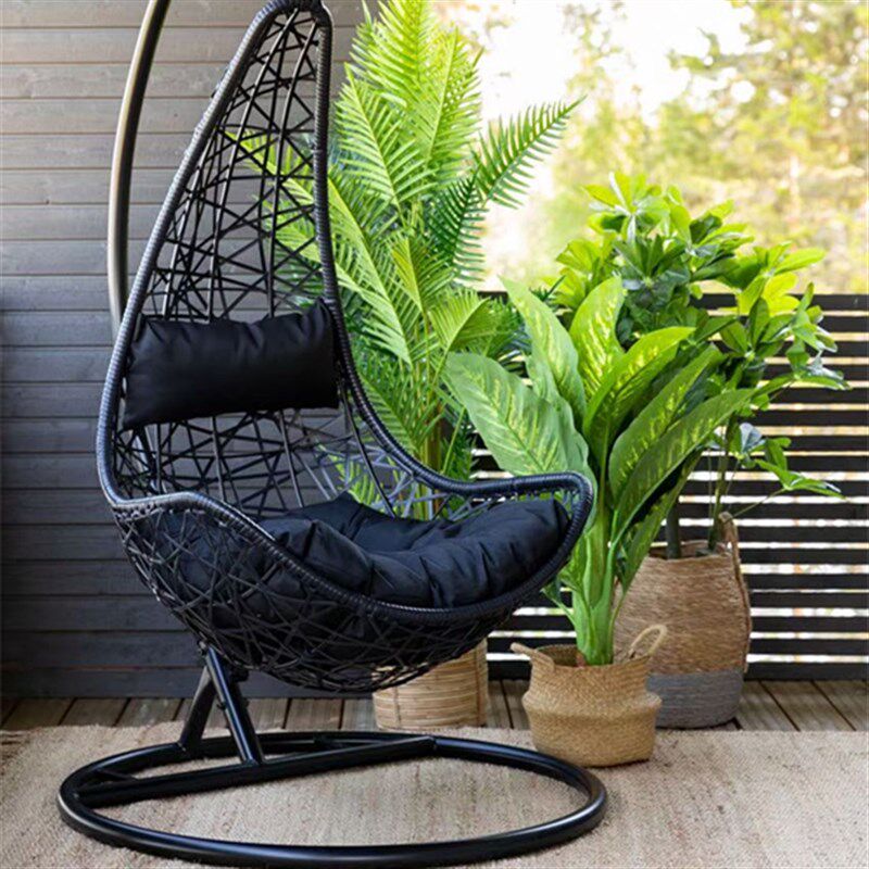 吊篮藤椅家用摇篮椅室内阳台吊椅庭院鸟巢掉吊兰双人秋千懒人吊床