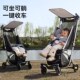 kk口袋可坐可躺轻便可折叠遛娃神器婴儿手推车高景观旅行溜娃车