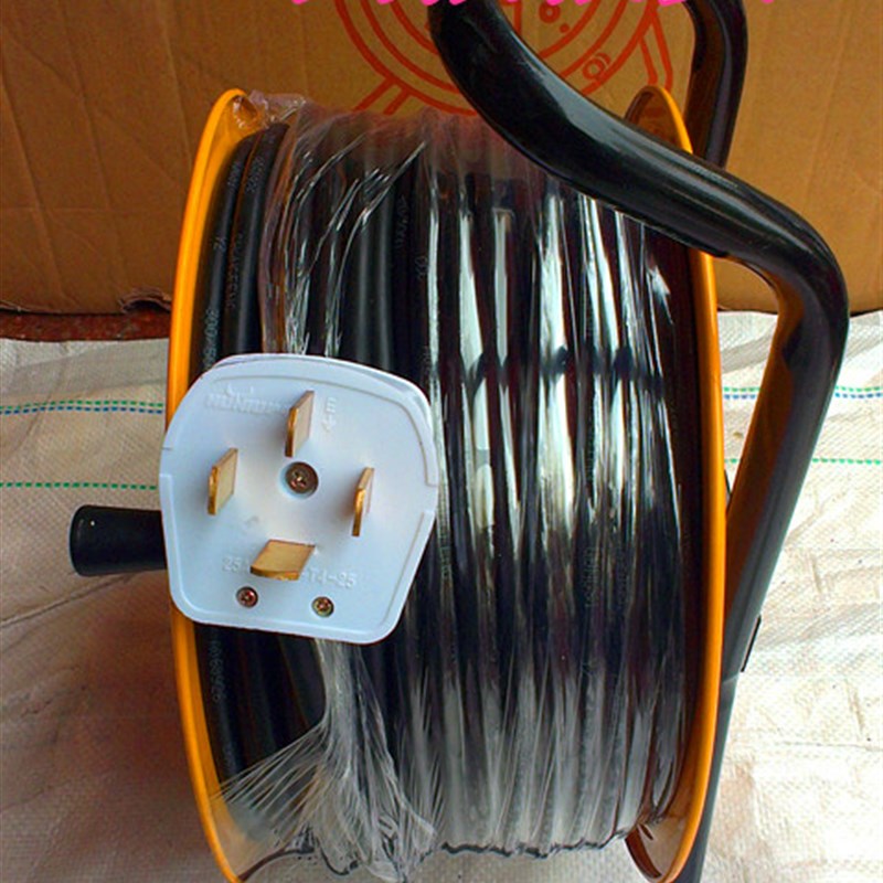 移动电缆盘拖线盘 380V绕线盘 50100米空盘 20 30 50米线缆盘